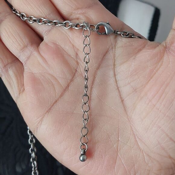 Boho Chic Multicolor Fringed Bib Statement Necklace Turquoise Brown White Silver - Picture 6 of 6